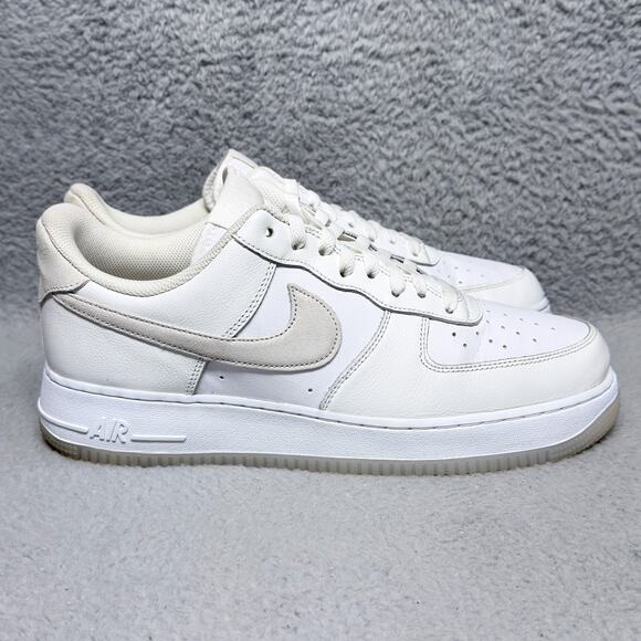 Nike Air Force 1 07 LV8 Mens Size 12 Sneakers Summit White Phantom Leather main image 4